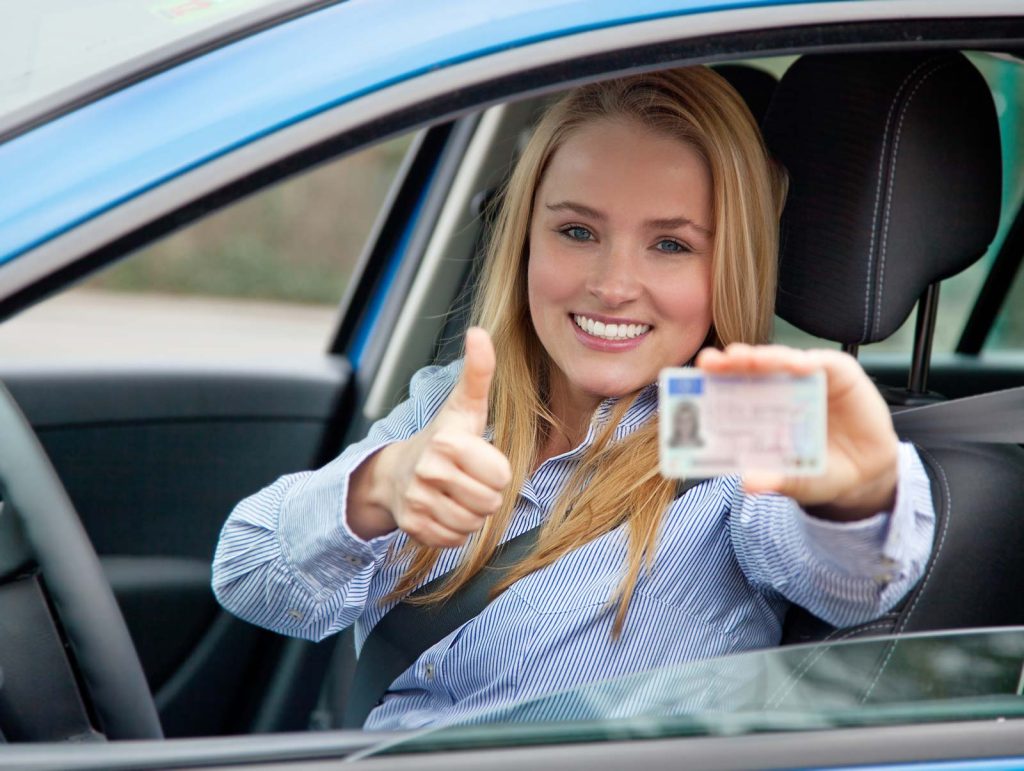 permis fille voiture