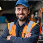 Sécurité 7 Homme en tenue de travail