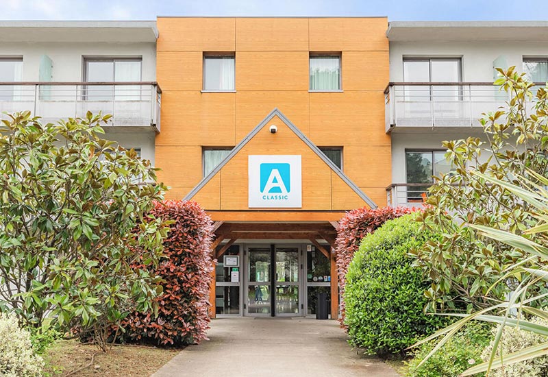 Façade de l'hôtel Appart'City de Carquefou