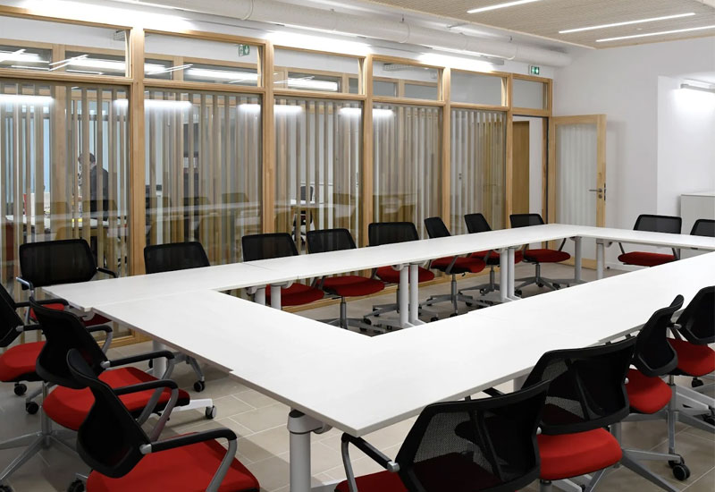 Salle de formation de la Chambre de Commerce et d'Industrie du Doubs à Pontarlier