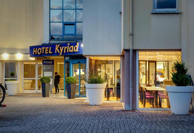 Façade du Kyriad Hotel de Montbéliard