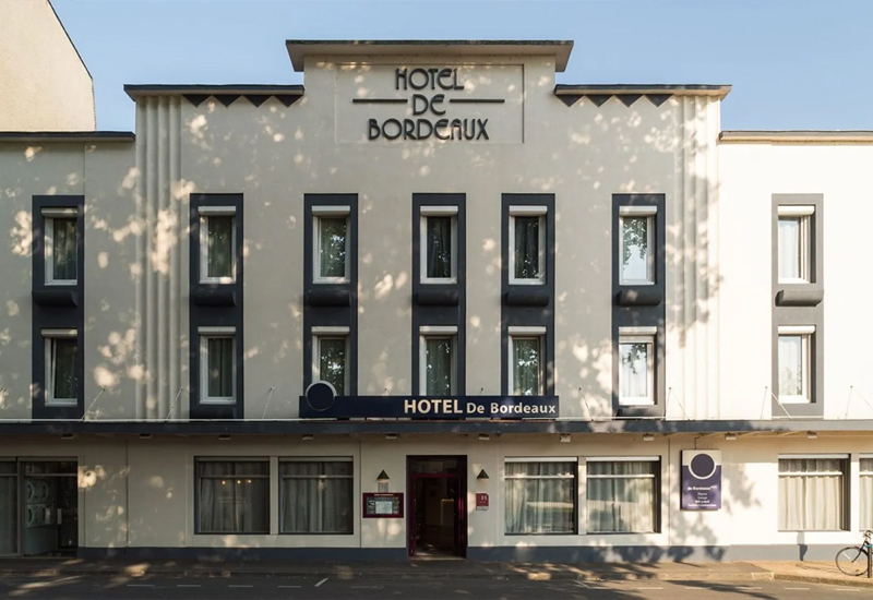 Façade de l'Originals City Hotel de Bordeaux Bergerac
