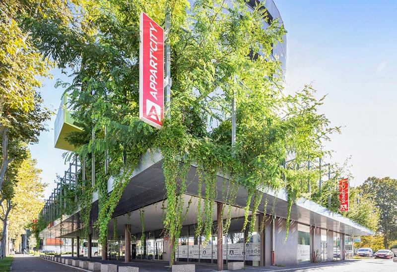Façade de l'Appart'City de Mulhouse