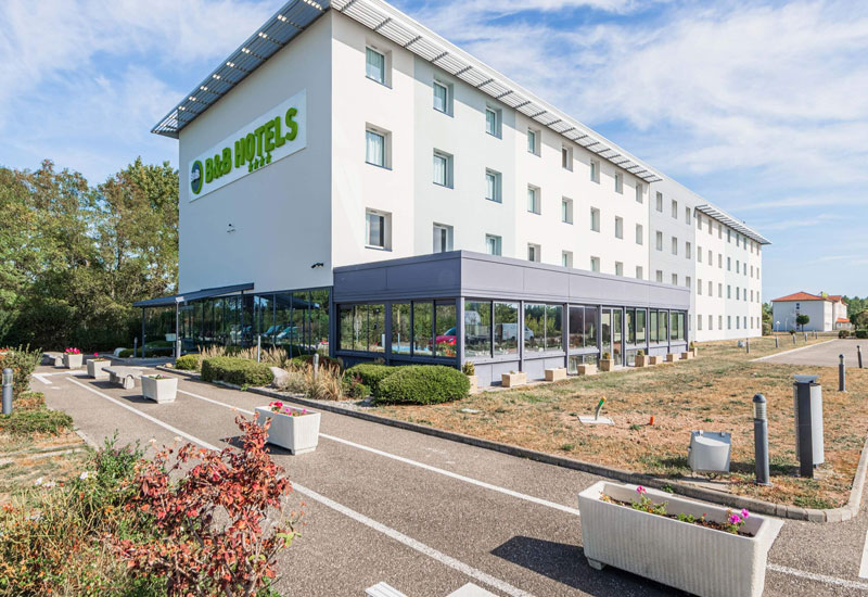 Façade de l'hôtel B&B de Colmar Liberté