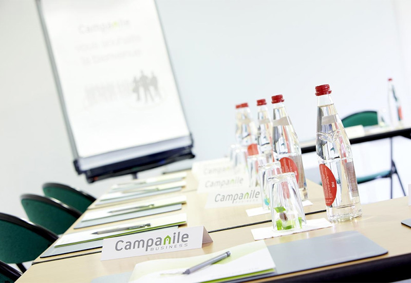 Salle de formation de l'hôtel Campanile de Créteil Nord