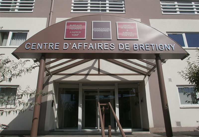 Façade du Centre d'Affaires de Brétigny-sur-Orge