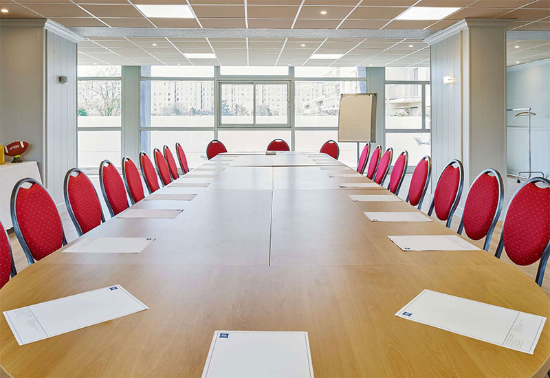 Salle de formation de l'hôtel Ibis Budget d'Aubervilliers