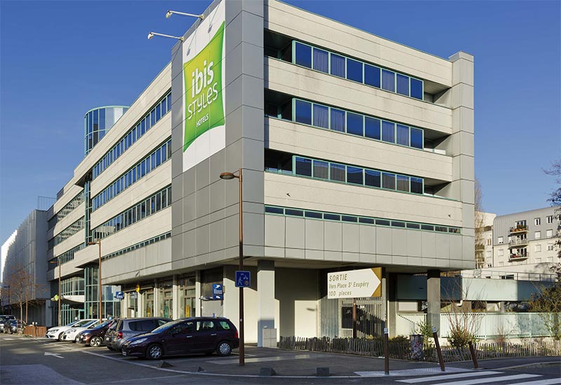 ibis-styles-Massy-facade-800X550 Façade de l'hôtel Ibis Styles de Massy