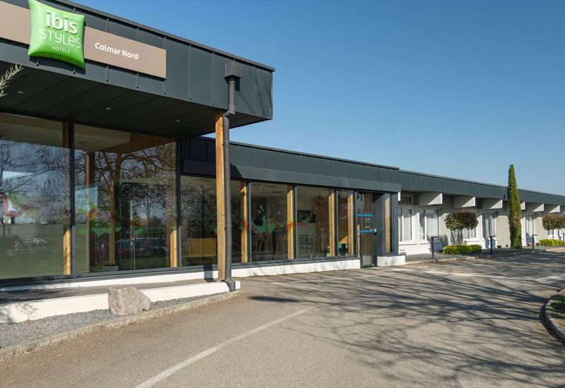Façade de l'hôtel Ibis Styles de Colmar