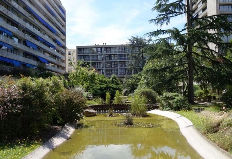 Façade de l'espace Le Trèfle - Marcel Sembat, de Boulogne-Billancourt