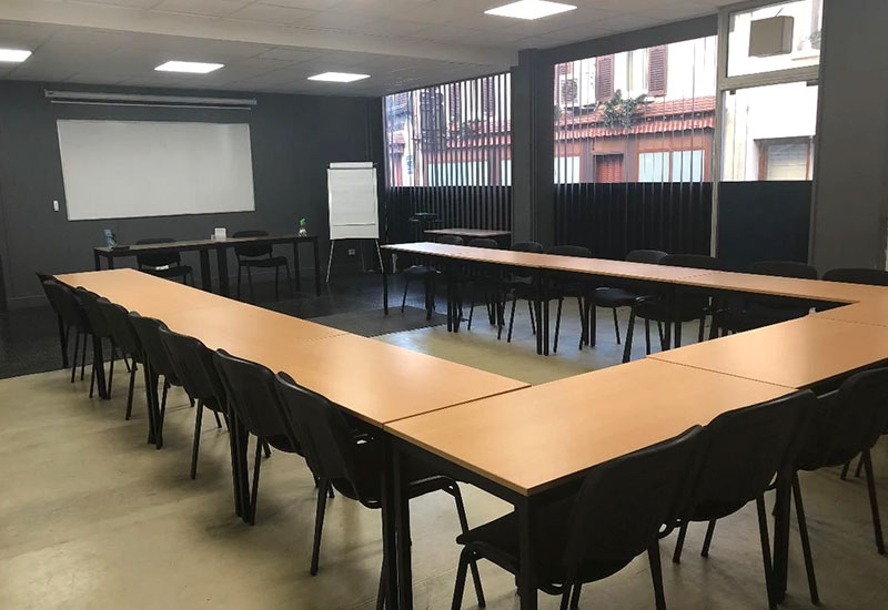 Salle formation Auto école Des Belvas Épernay