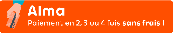 Alma — Paiement en 2, 3 ou 4 fois sans frais